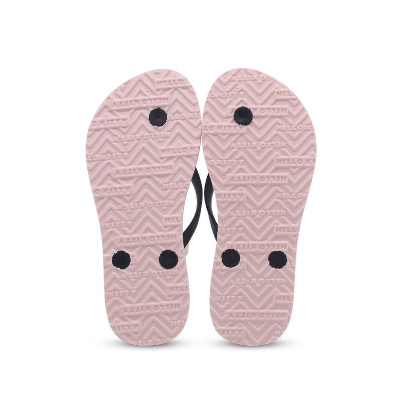 Banana Peel Girls Slippers Hello Kitty Snack - Light Pink