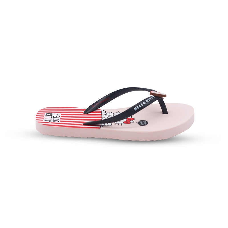 Banana Peel Girls Slippers Hello Kitty Snack - Light Pink