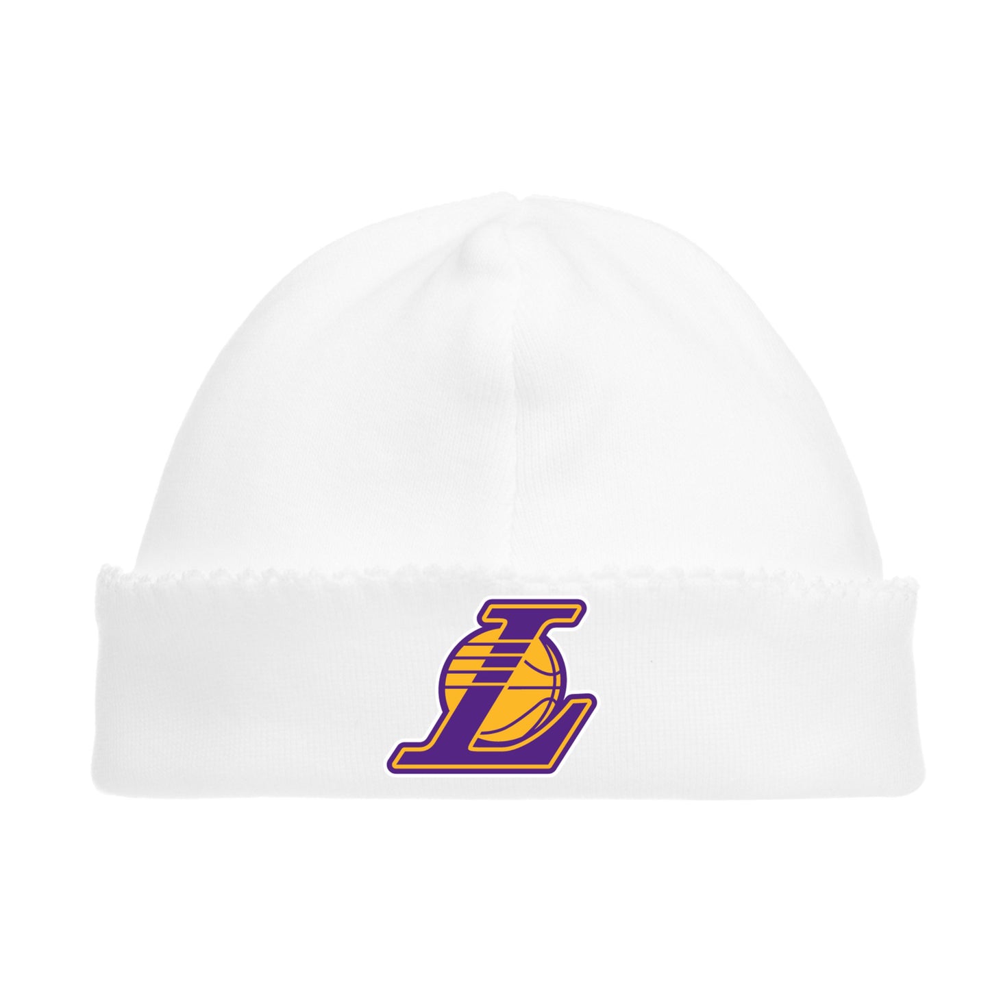 Baby Basketball Bonnets - Lakers