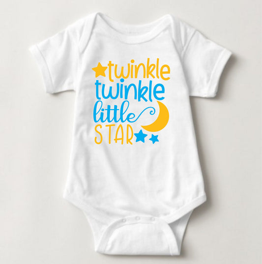 Baby Statement Onesies - Twinkle Twinkle