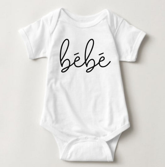 Baby Statement Onesies- BEBE