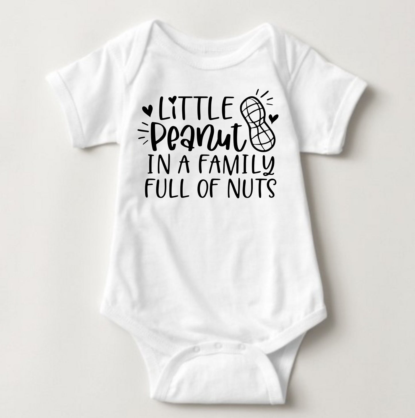 Baby Statement Onesies- Little Peanut