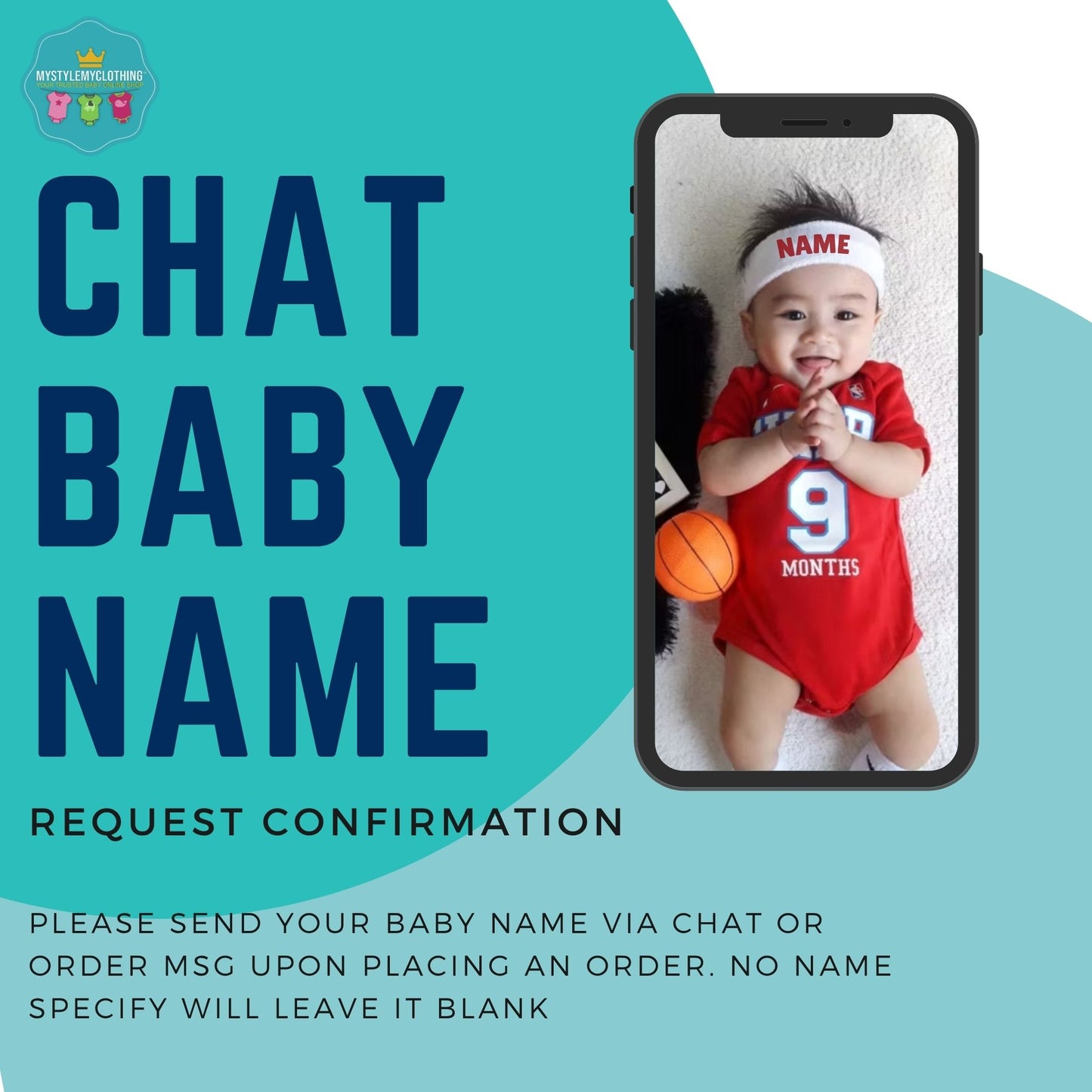 Baby and Kids Customize Name Sports Headbands
