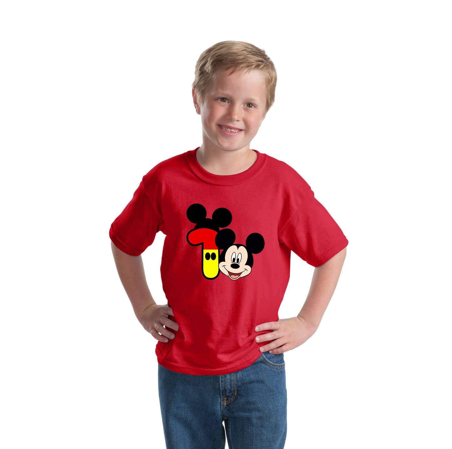 Custom Birthday Family Set Shirt - Mickey Mouse - MYSTYLEMYCLOTHING