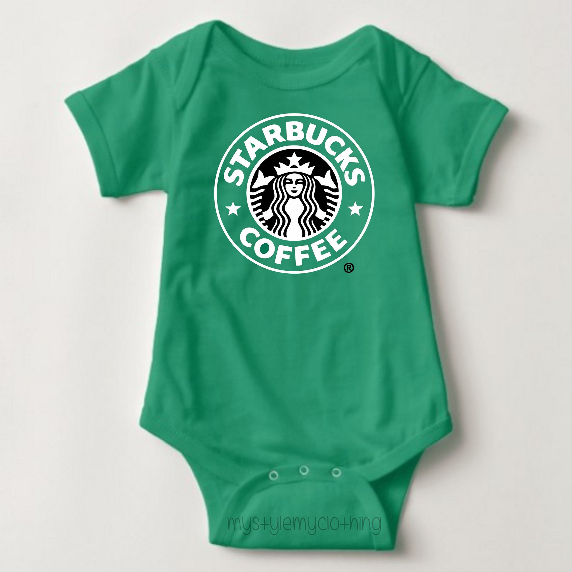 Baby Onesies Logo - Starbucks - MYSTYLEMYCLOTHING