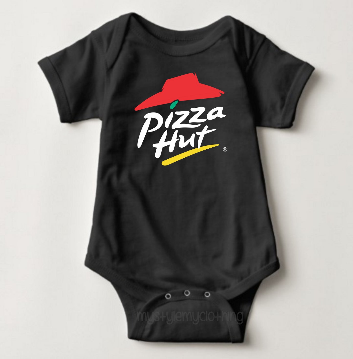 Baby Onesies Logo - Pizza Hut - MYSTYLEMYCLOTHING