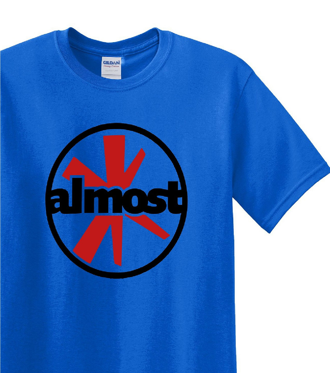 Skate Men's Shirt - Almost (Blue) - MYSTYLEMYCLOTHING