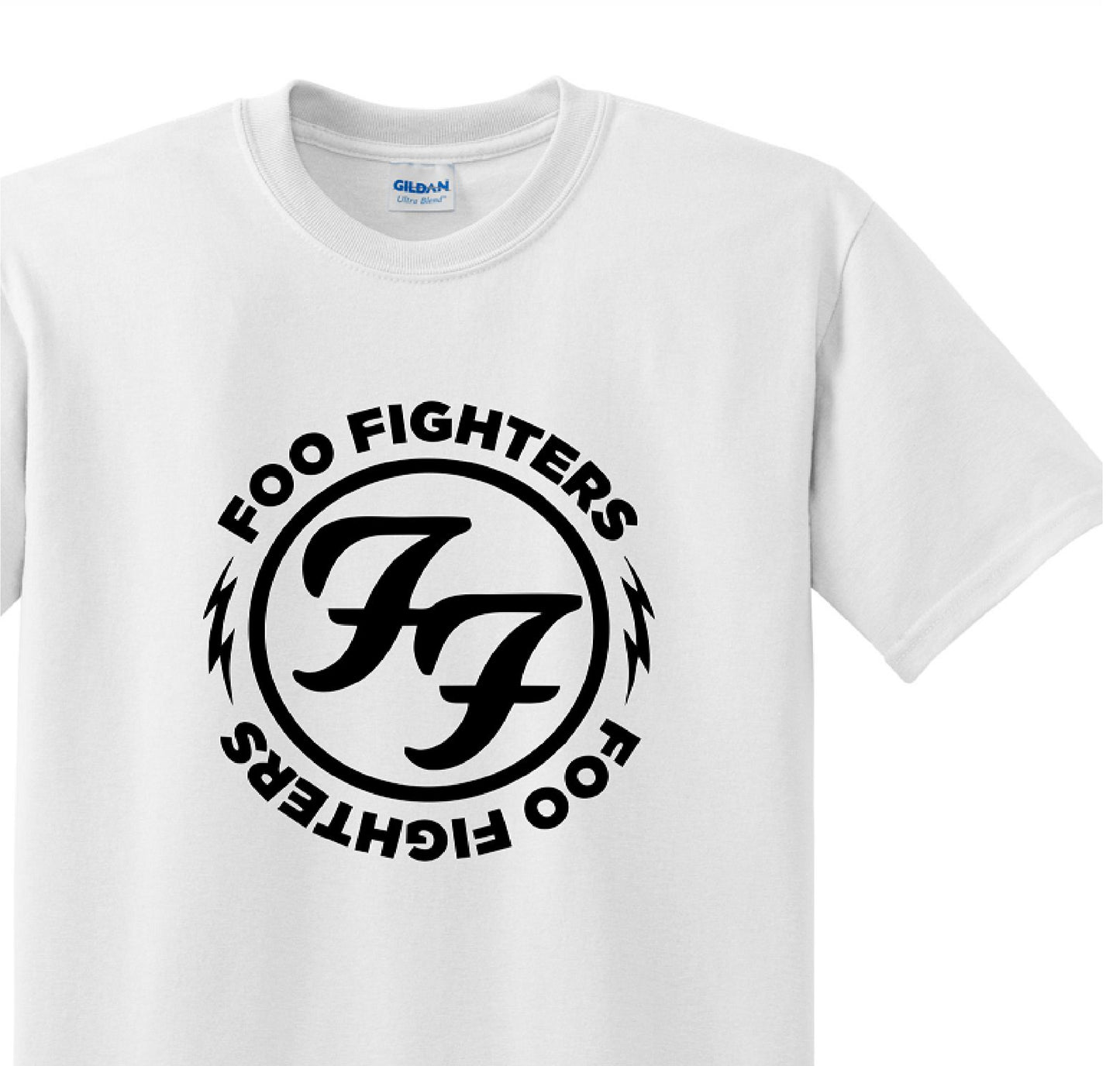 Radical Band  Men's Shirts - Food Fighters (White) - MYSTYLEMYCLOTHING