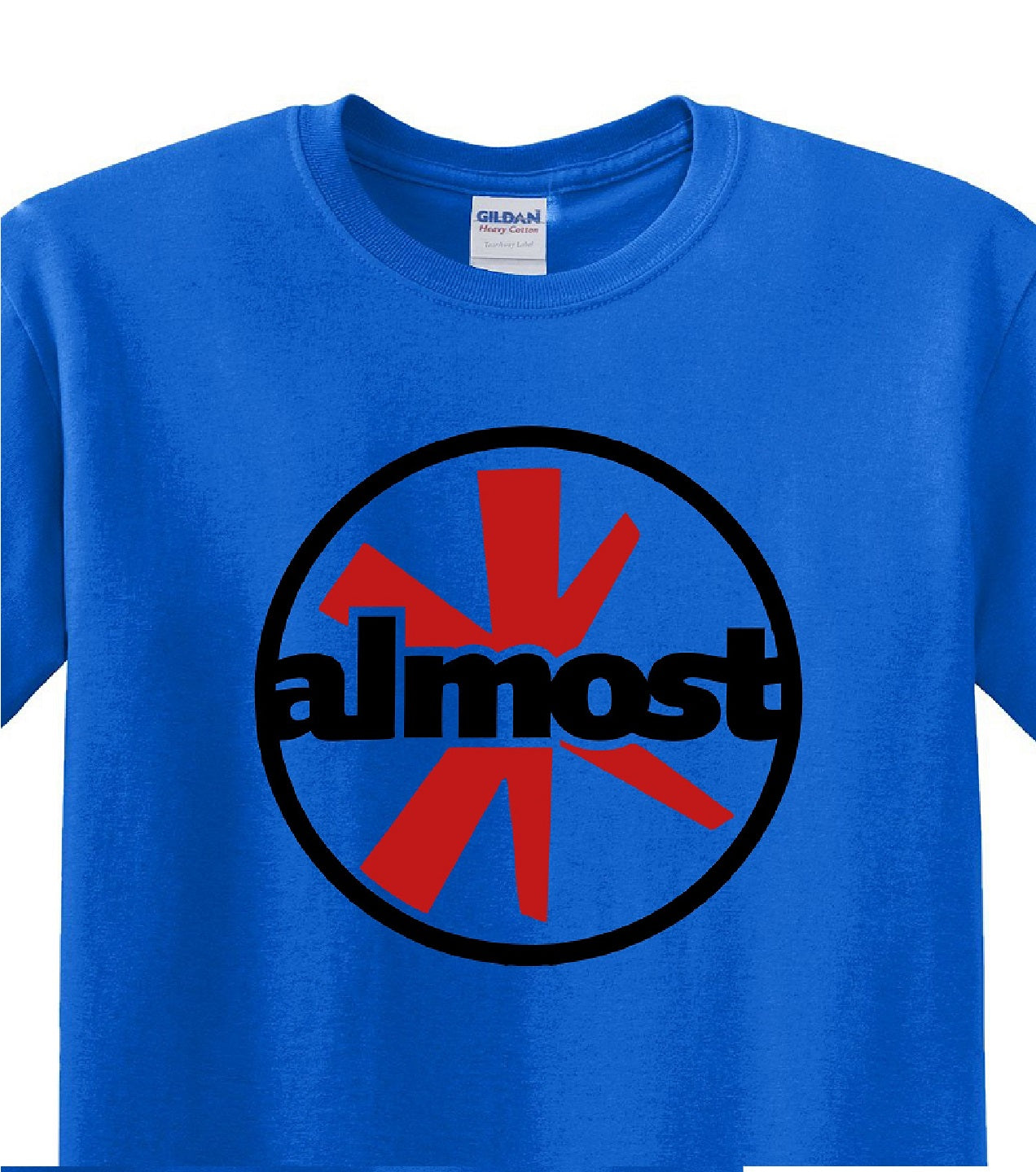 Skate Men's Shirt - Almost (Blue) - MYSTYLEMYCLOTHING