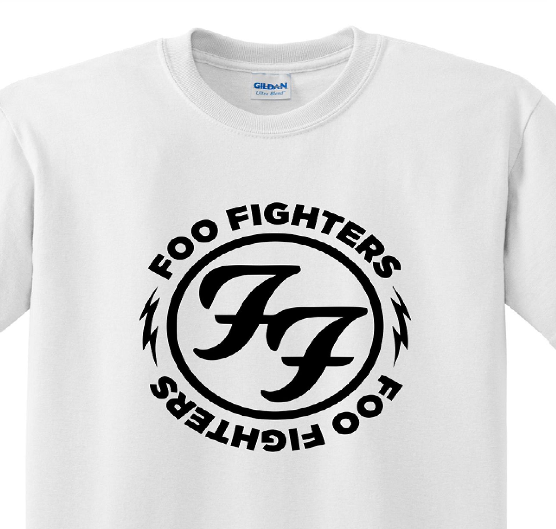 Radical Band  Men's Shirts - Food Fighters (White) - MYSTYLEMYCLOTHING