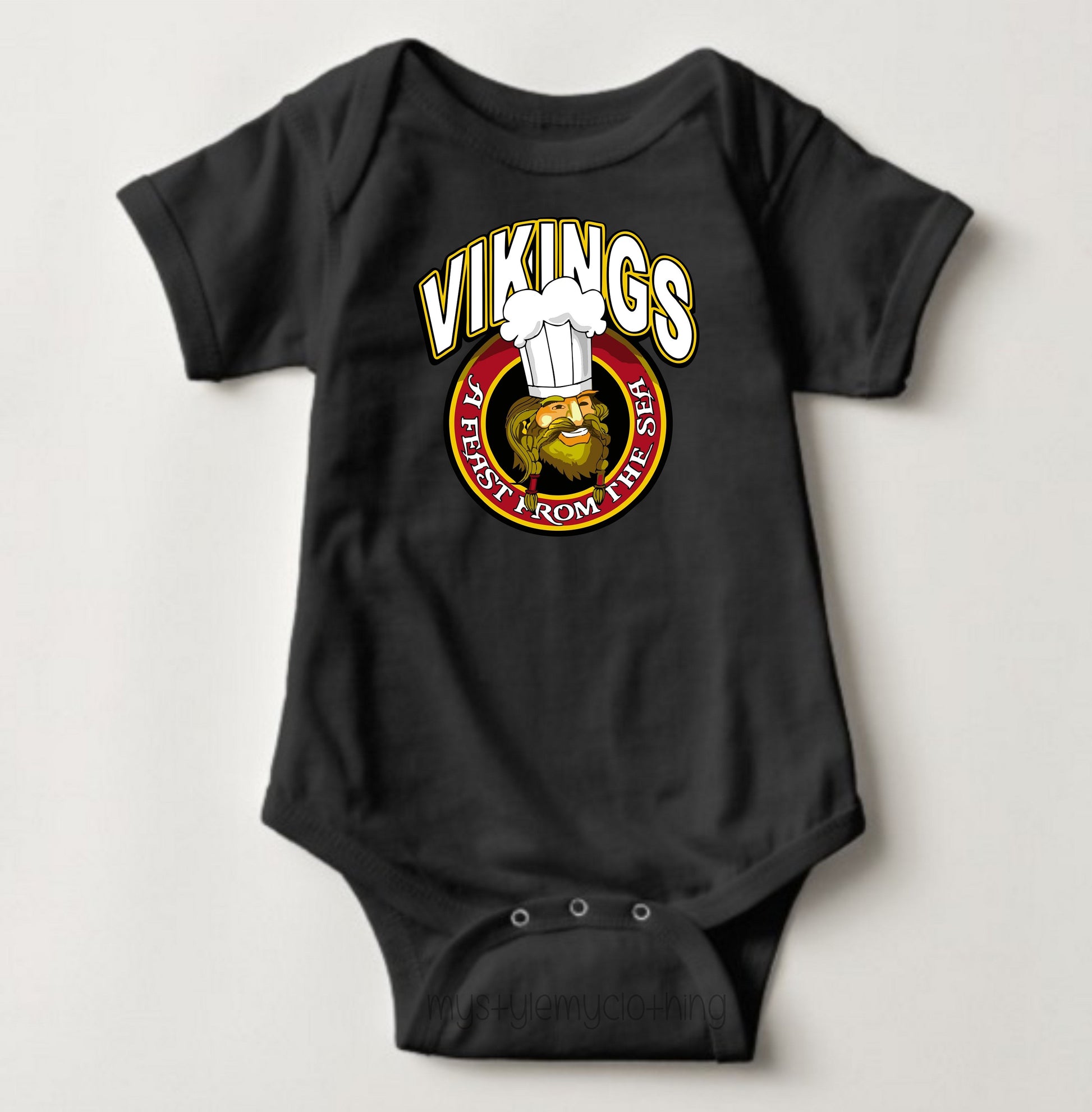 Baby Onesies Logo - Viking's - MYSTYLEMYCLOTHING