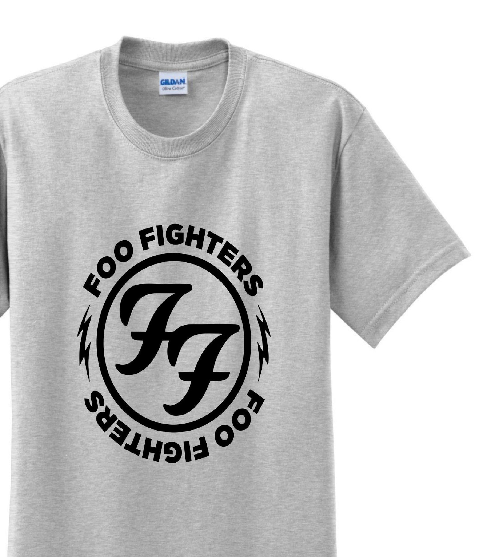 Radical Band  Men's Shirts - Food Fighters (Gray) - MYSTYLEMYCLOTHING