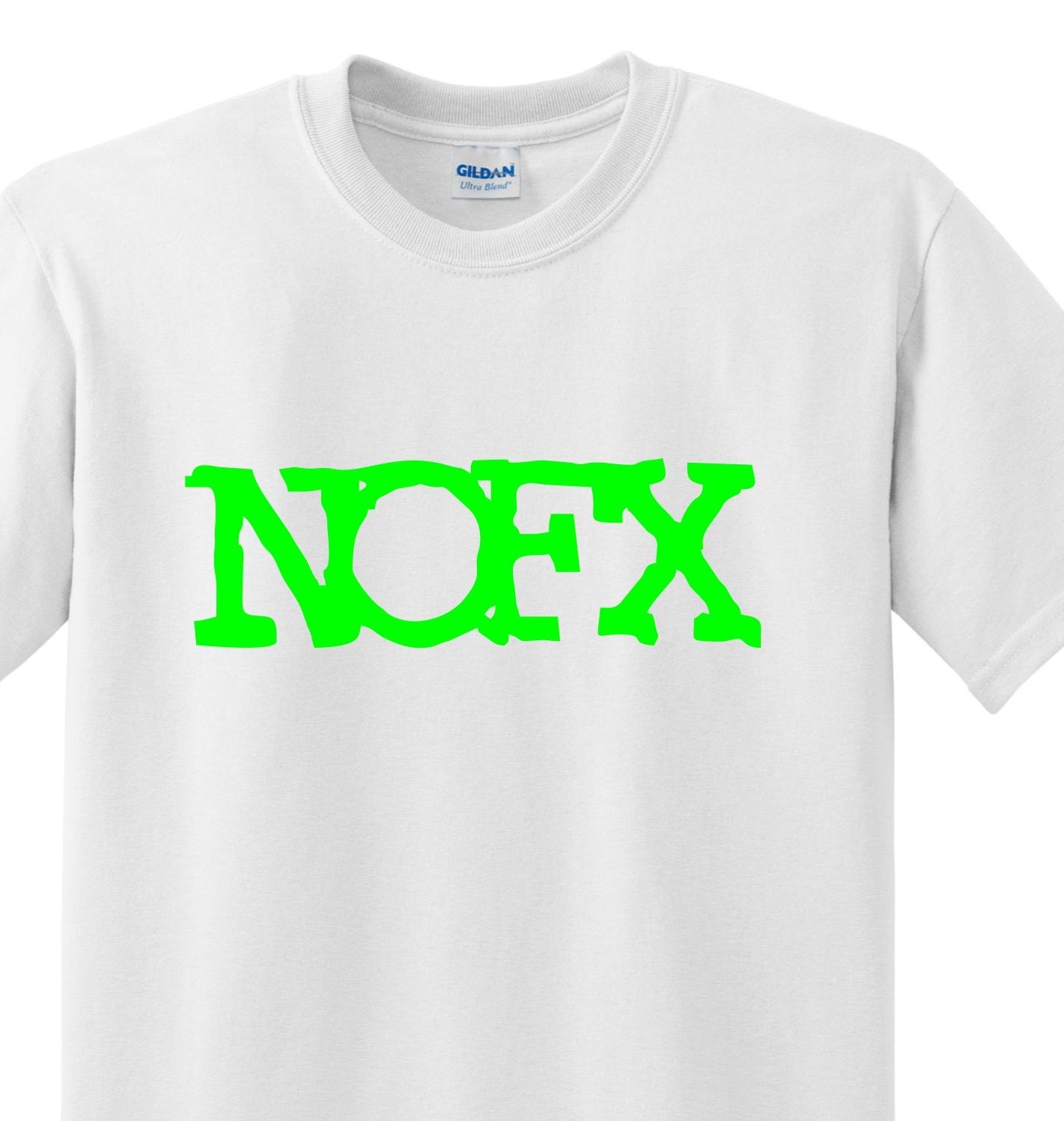 Radical Band  Men's Shirts - NOFX (White) - MYSTYLEMYCLOTHING