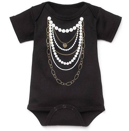 Baby Romper My Little Rockstar Statement Romper - MYSTYLEMYCLOTHING