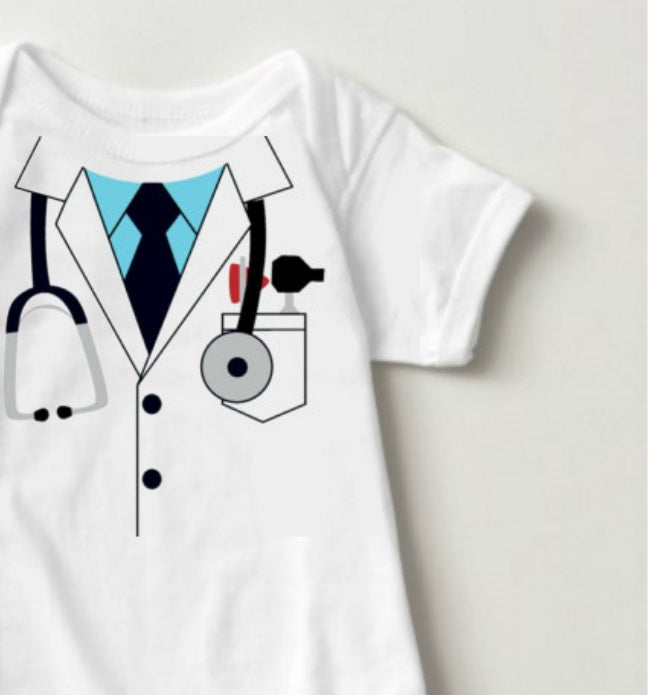 Baby Career Onesies - Doctor - MYSTYLEMYCLOTHING