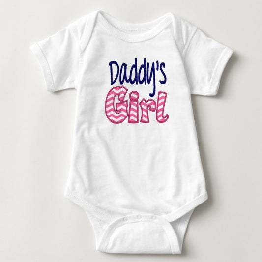 Baby Statement Onesies - Daddy's Girl - MYSTYLEMYCLOTHING