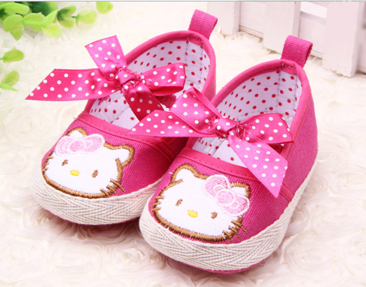 Baby Soft Soles Pink Hello Kitty Mary Jane - MYSTYLEMYCLOTHING