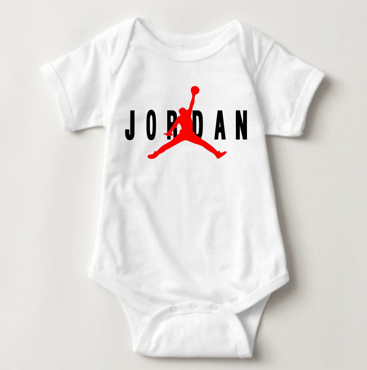 Baby Basketball Jersey Onesies- Jordans