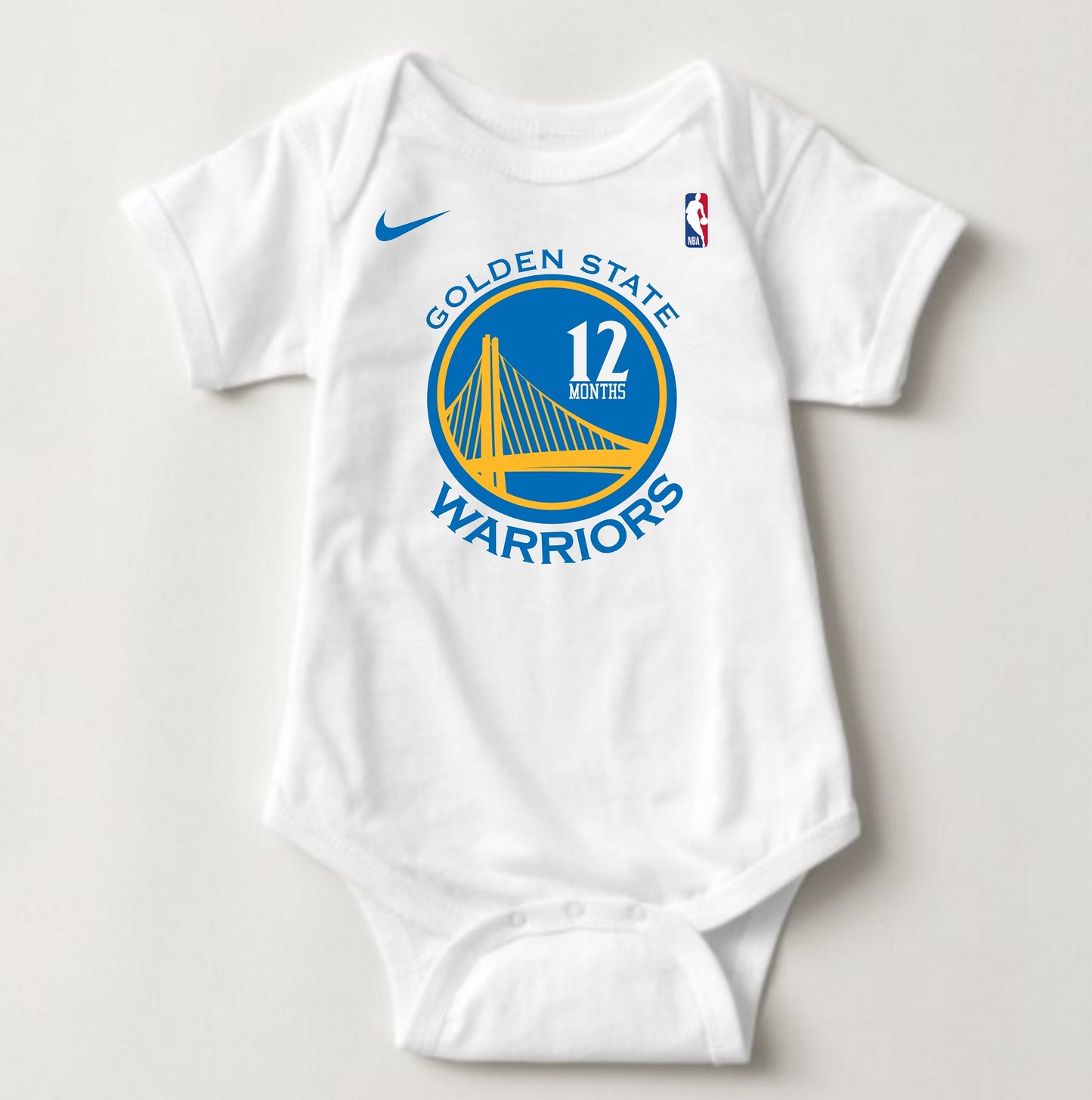 Baby Custom Monthly Onesies - Basketball Jersey - MYSTYLEMYCLOTHING