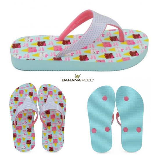 Banana Peel Girls Slippers Kids Frozen Sweet Hello Kitty - Choco Vanilla Strawberry - MYSTYLEMYCLOTHING