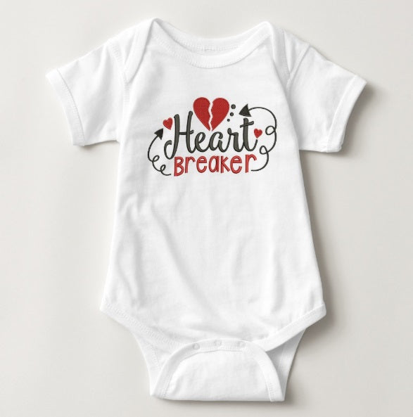 Baby Statement Onesies - Heart Breaker - MYSTYLEMYCLOTHING