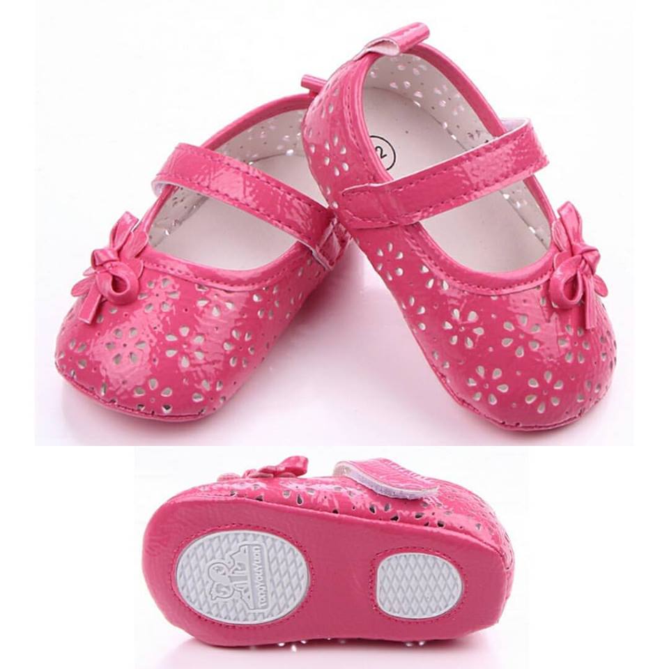 Baby Prewalker Anti-Skid Shoes - Rose Pink - MYSTYLEMYCLOTHING