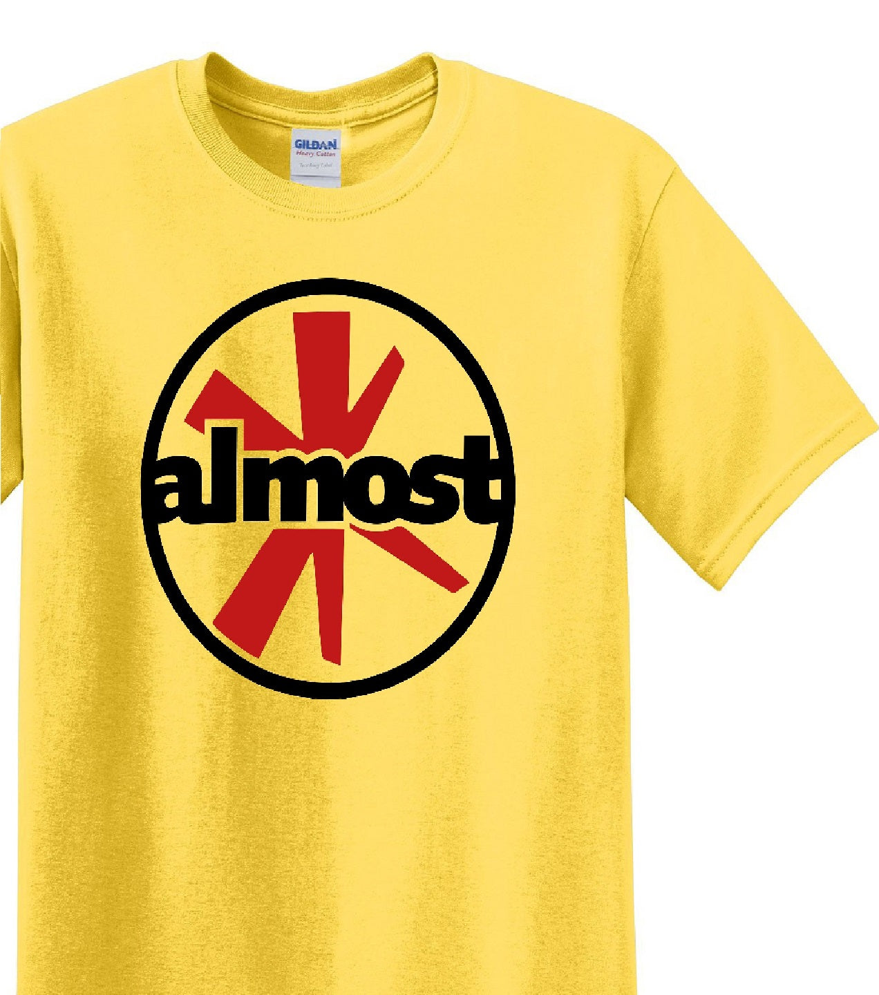 Skate Men's Shirt - Almost (Yellow) - MYSTYLEMYCLOTHING