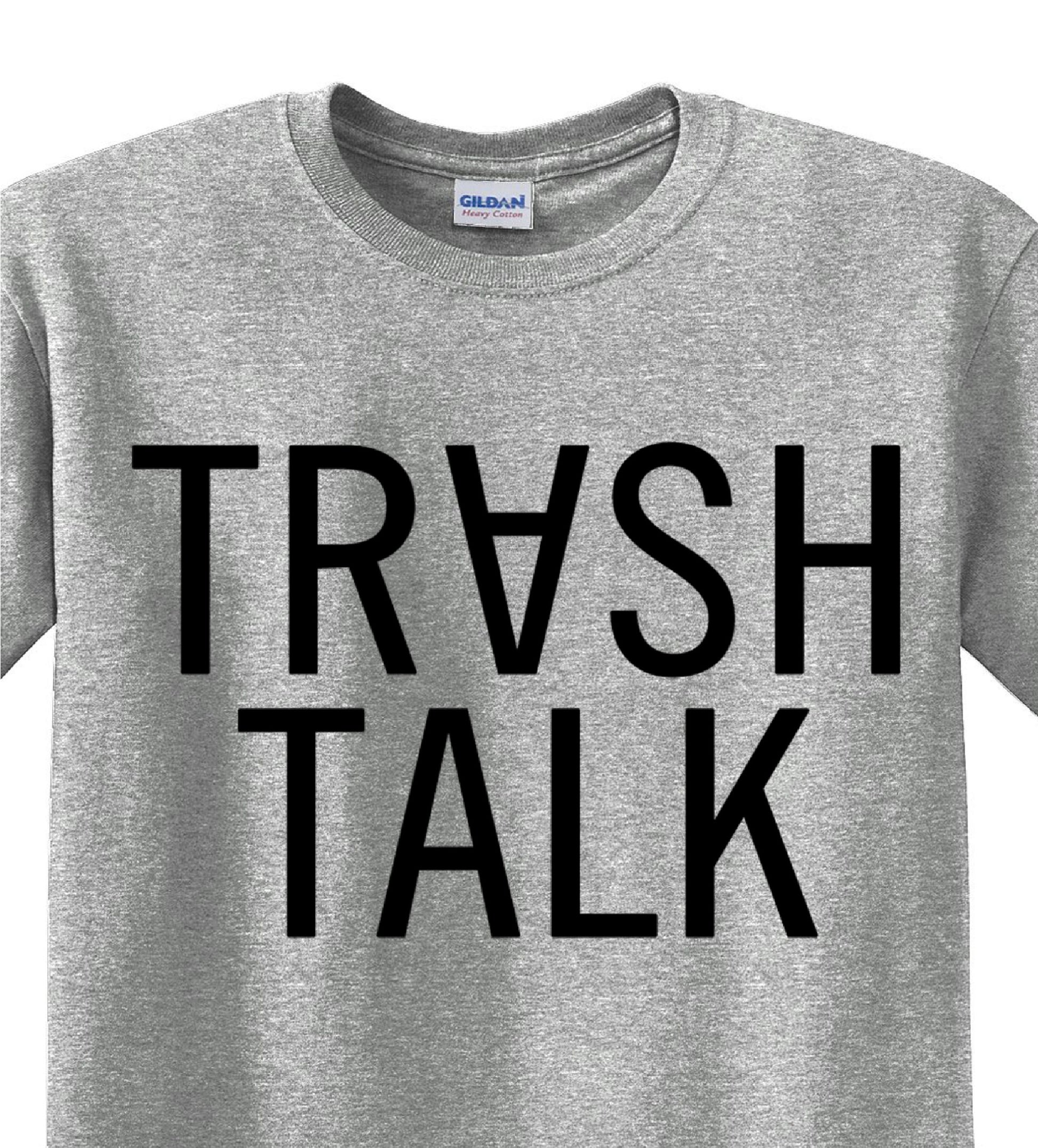 Radical Band  Men's Shirts - Trash Talk (Gray) - MYSTYLEMYCLOTHING