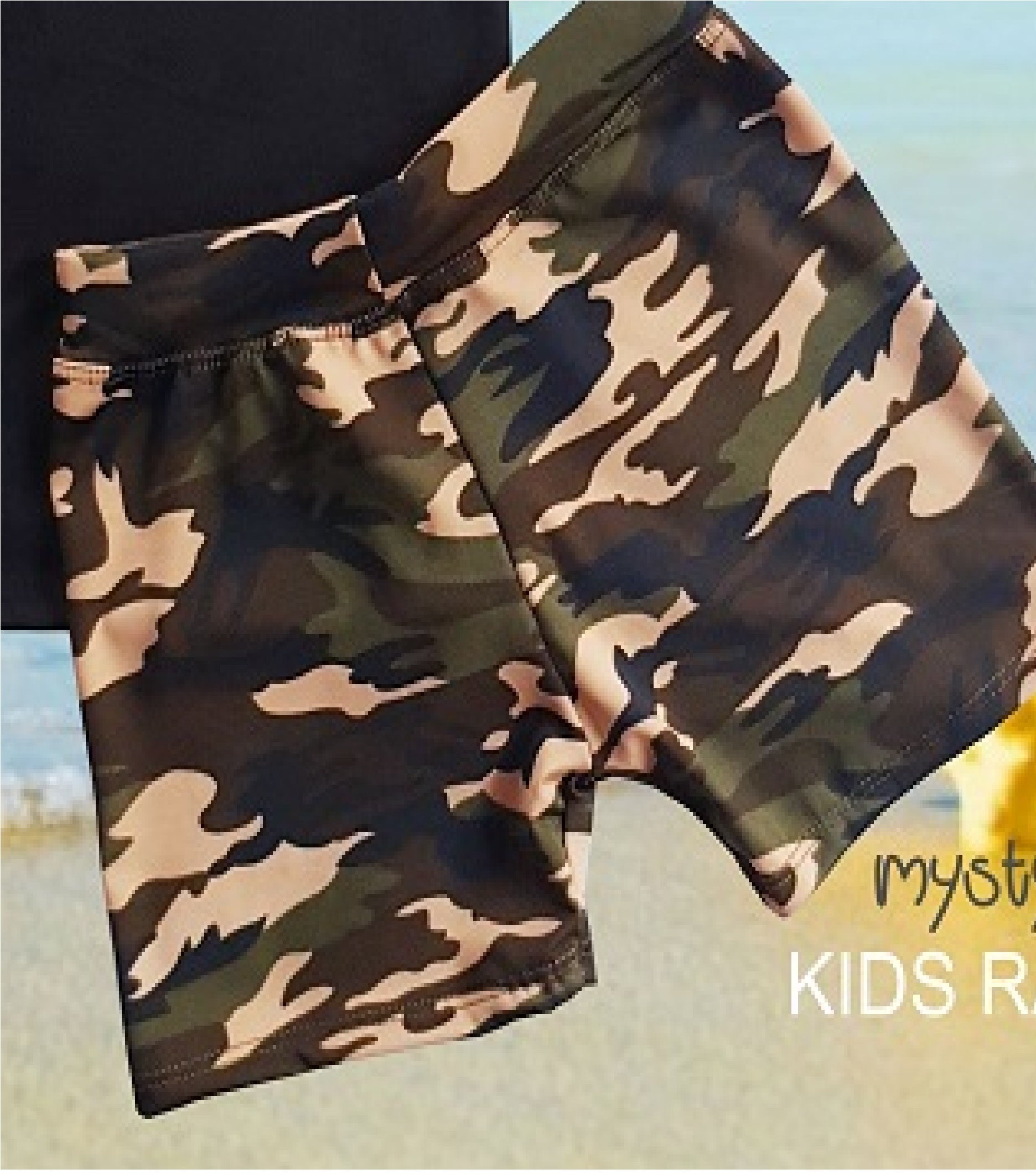 Kids Boys and Girls Rash Guard Rashie Swimwear - MINNIE - MYSTYLEMYCLOTHING