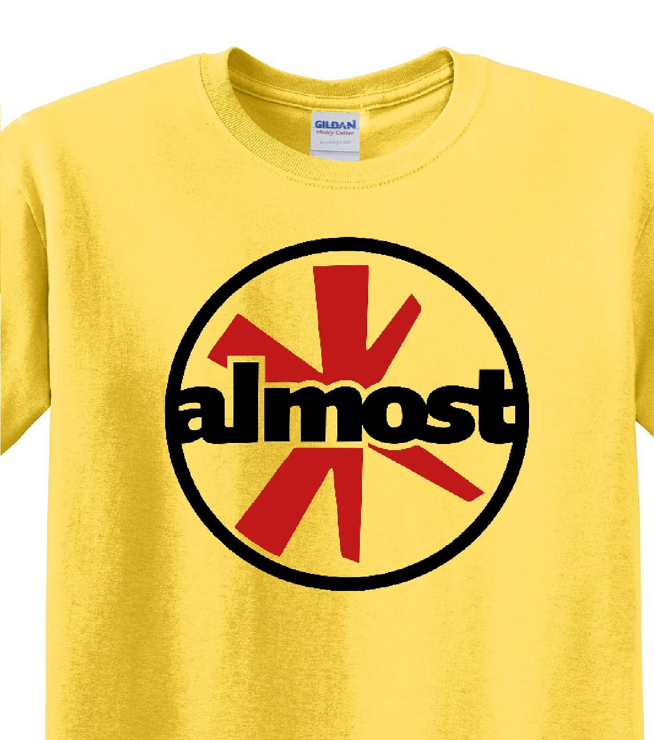 Skate Men's Shirt - Almost (Yellow) - MYSTYLEMYCLOTHING