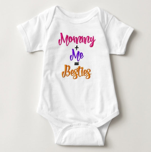 Baby Statement Onesies - Besties - MYSTYLEMYCLOTHING