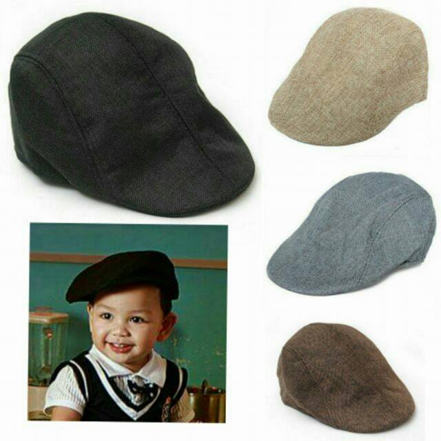 Baby Kids Retro Baker Boy, Country Golf Hat, Flat Cap, Palos - MYSTYLEMYCLOTHING
