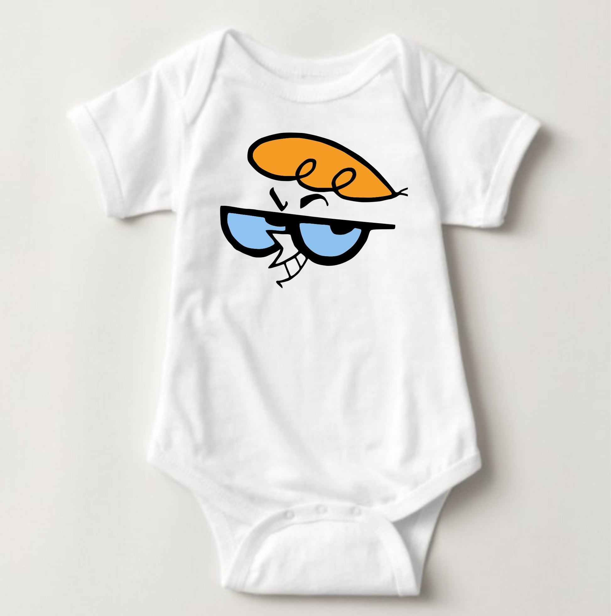 Baby Character Onesies - Dexter Lab - MYSTYLEMYCLOTHING