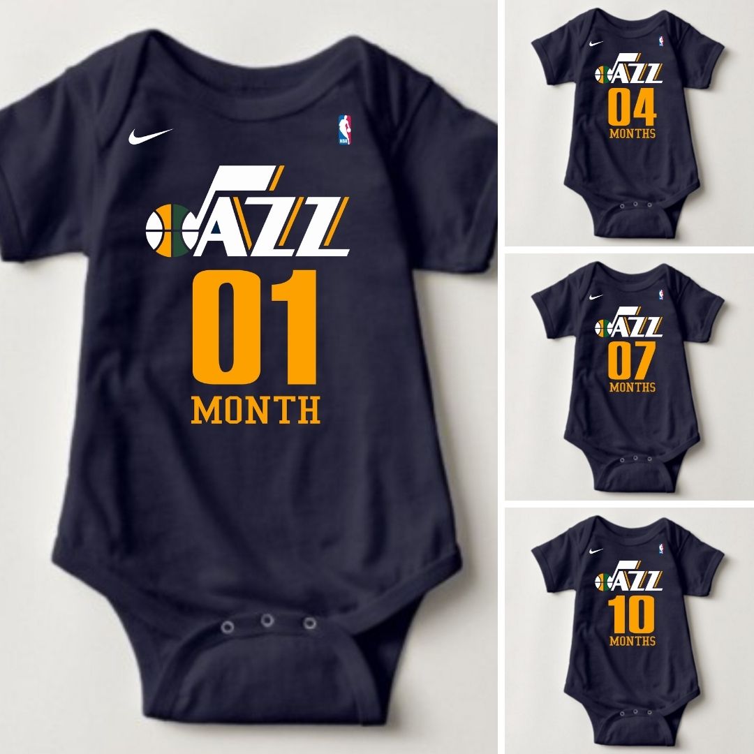 Utah hot sale jazz onesie