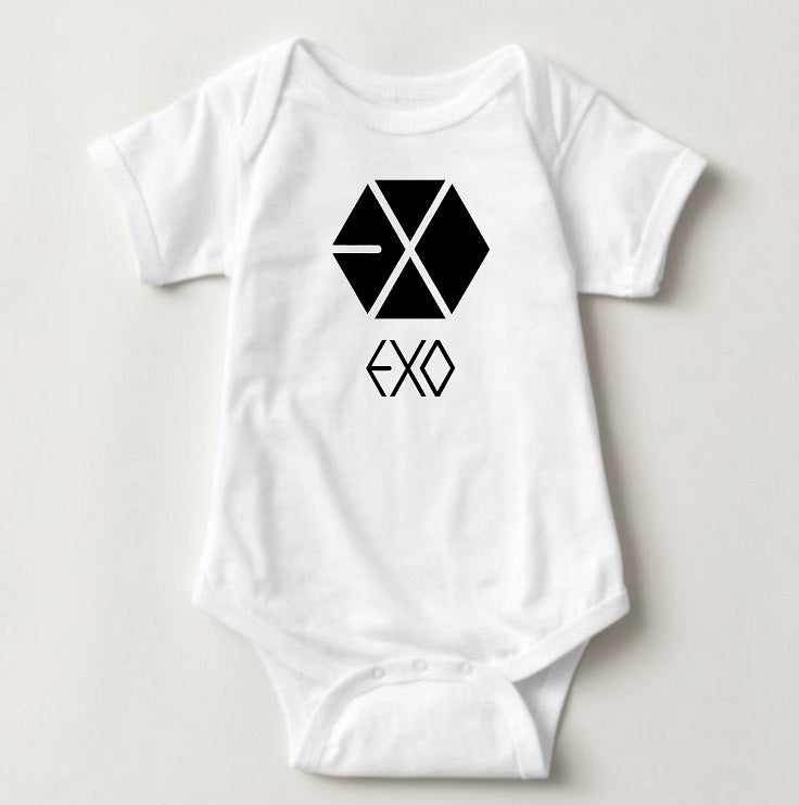 Baby Statement Onesies  - KPOP E-X-O