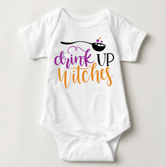 Baby Halloween  Onesies - Drick Up Witches - MYSTYLEMYCLOTHING