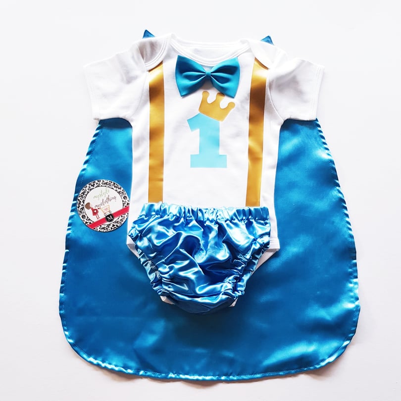 Baby Little Prince Costume Set - Sky Blue - MYSTYLEMYCLOTHING