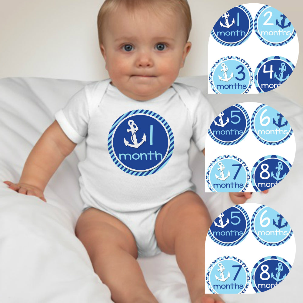 Monthly onesies store for baby boy