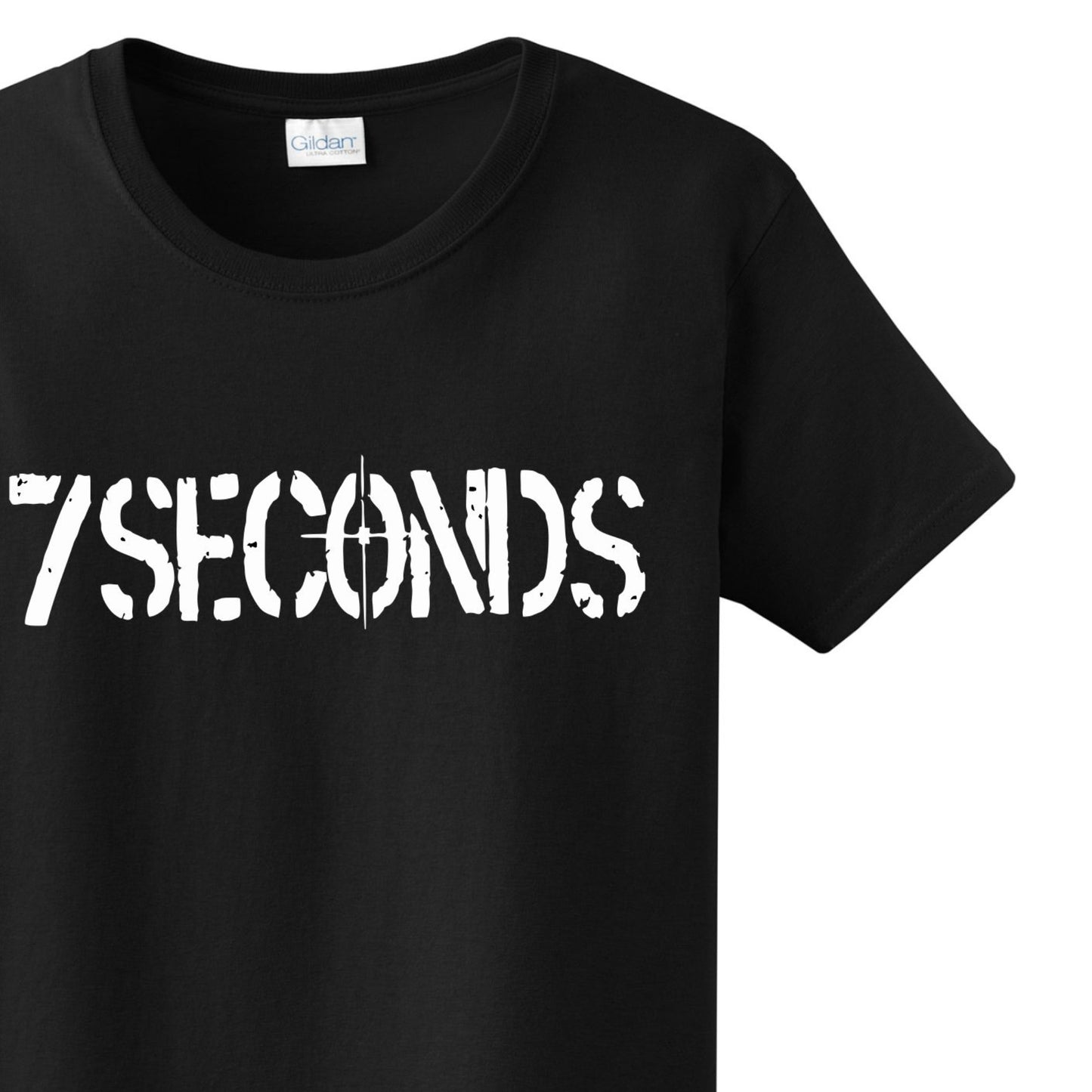 Radical Band  Men's Shirts - 7 Seconds (Black) - MYSTYLEMYCLOTHING