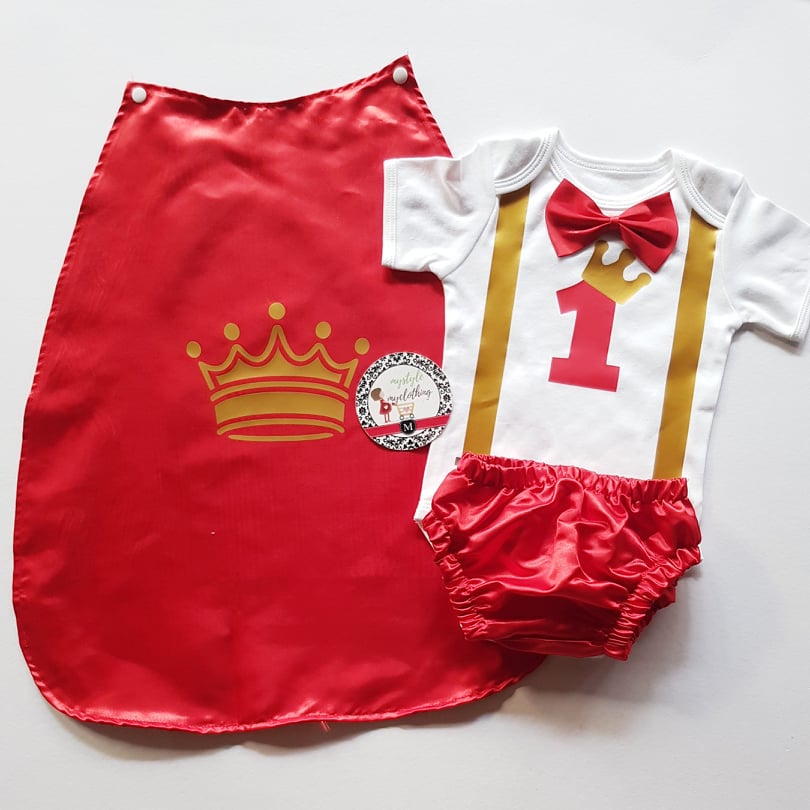 Baby Little Prince Costume Set - Red - MYSTYLEMYCLOTHING