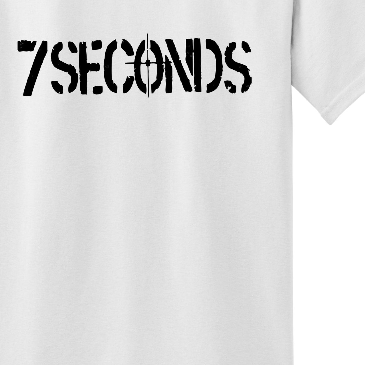 Radical Band  Men's Shirts - 7 Seconds (White) - MYSTYLEMYCLOTHING
