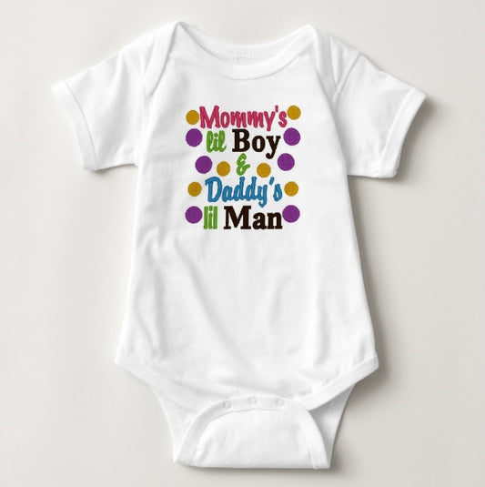 Baby Statement Onesies - Lil Boy - MYSTYLEMYCLOTHING