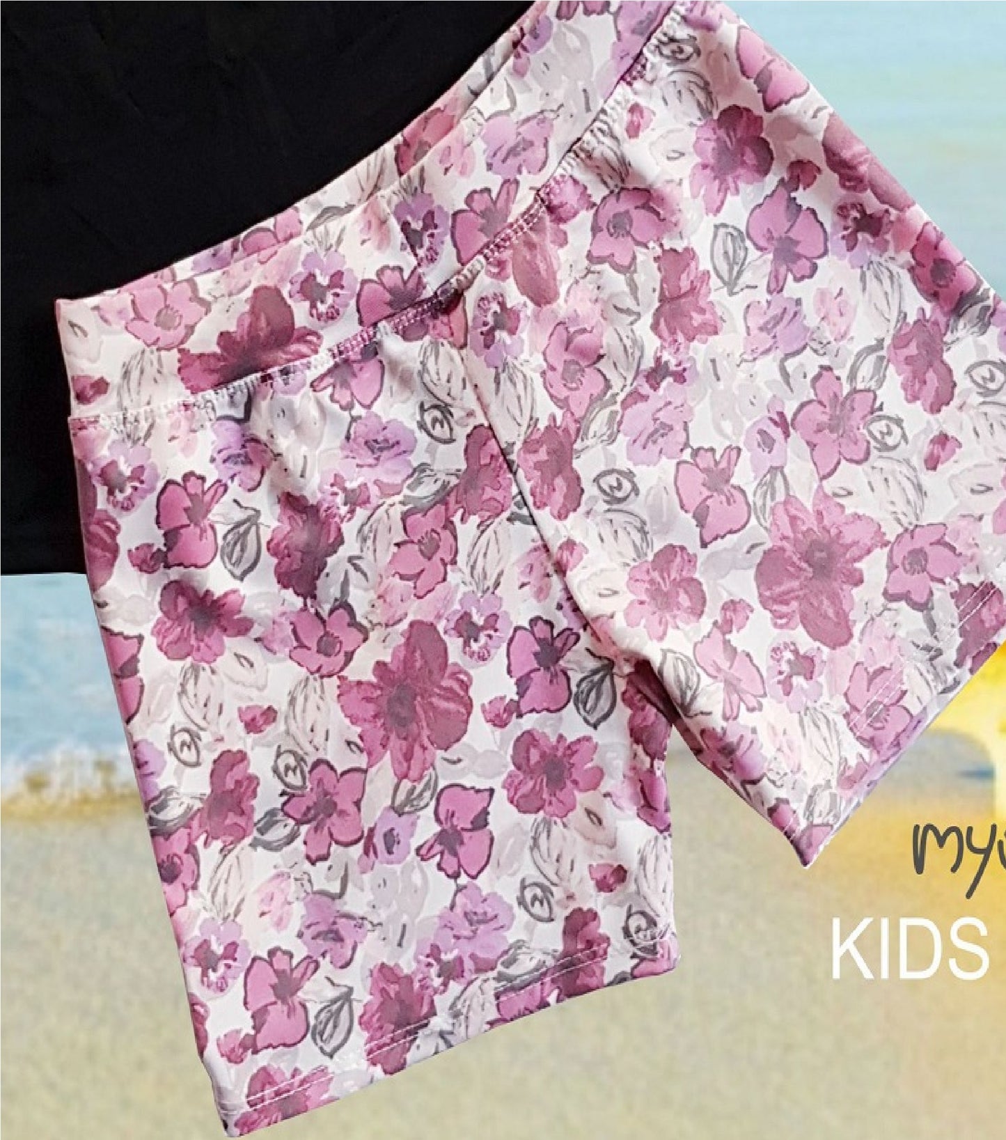 Kids Boys and Girls Rash Guard Rashie Swimwear -PRINCESS - MYSTYLEMYCLOTHING