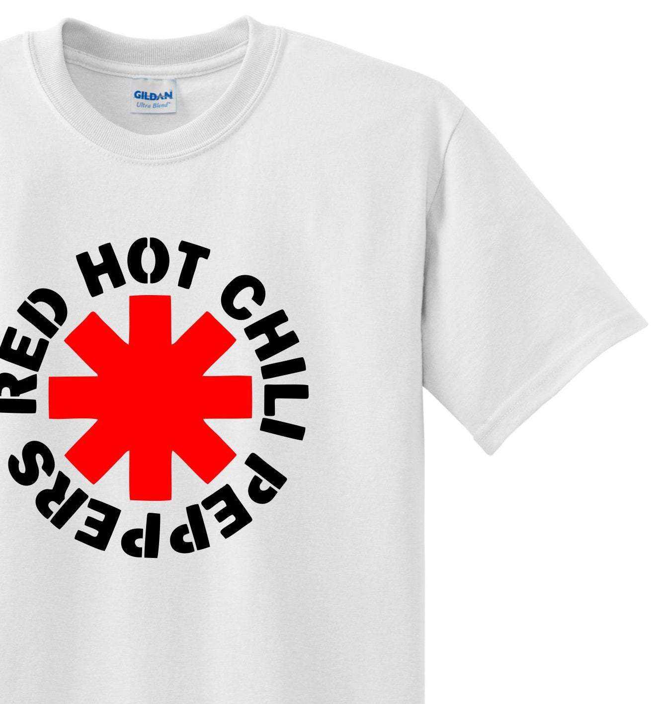 Radical Band  Men's Shirts - Red Hot Chill Peppers (White) - MYSTYLEMYCLOTHING