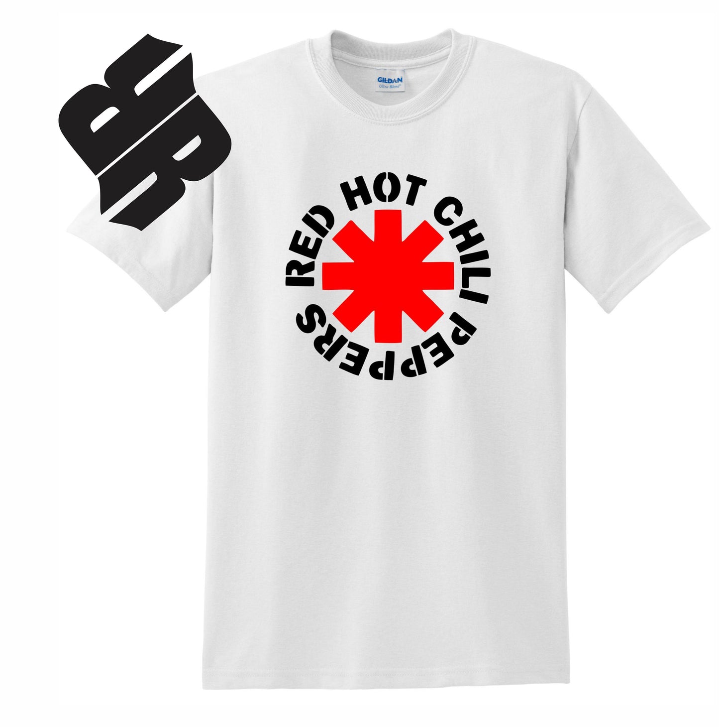 Radical Band  Men's Shirts - Red Hot Chill Peppers (White) - MYSTYLEMYCLOTHING