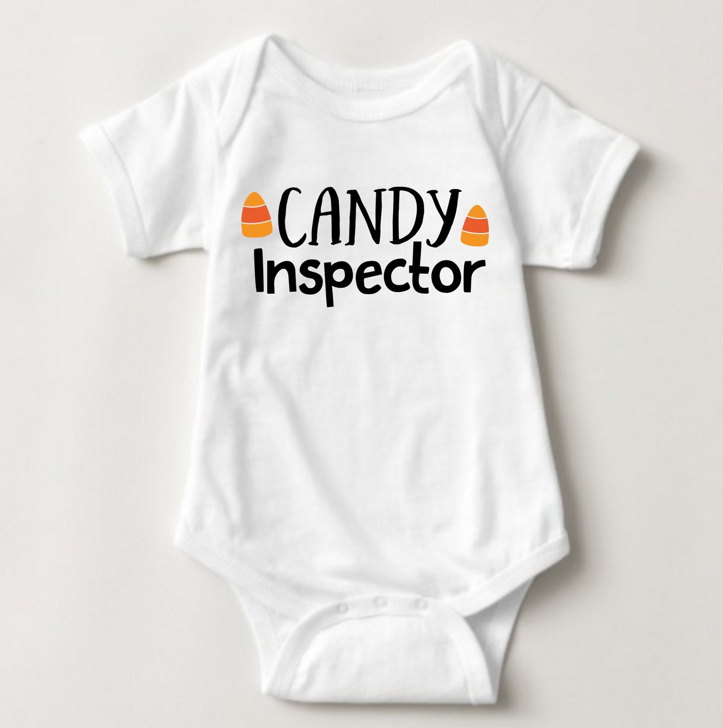 Baby Halloween  Onesies - Candy Inspector - MYSTYLEMYCLOTHING