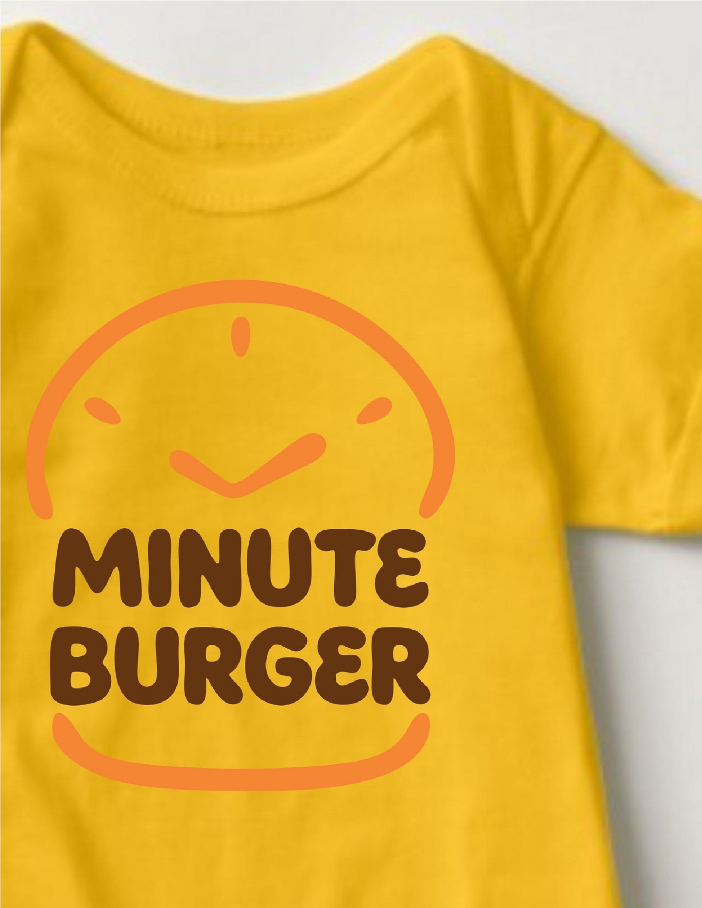 Baby Onesies Logo - Minute Burger - MYSTYLEMYCLOTHING