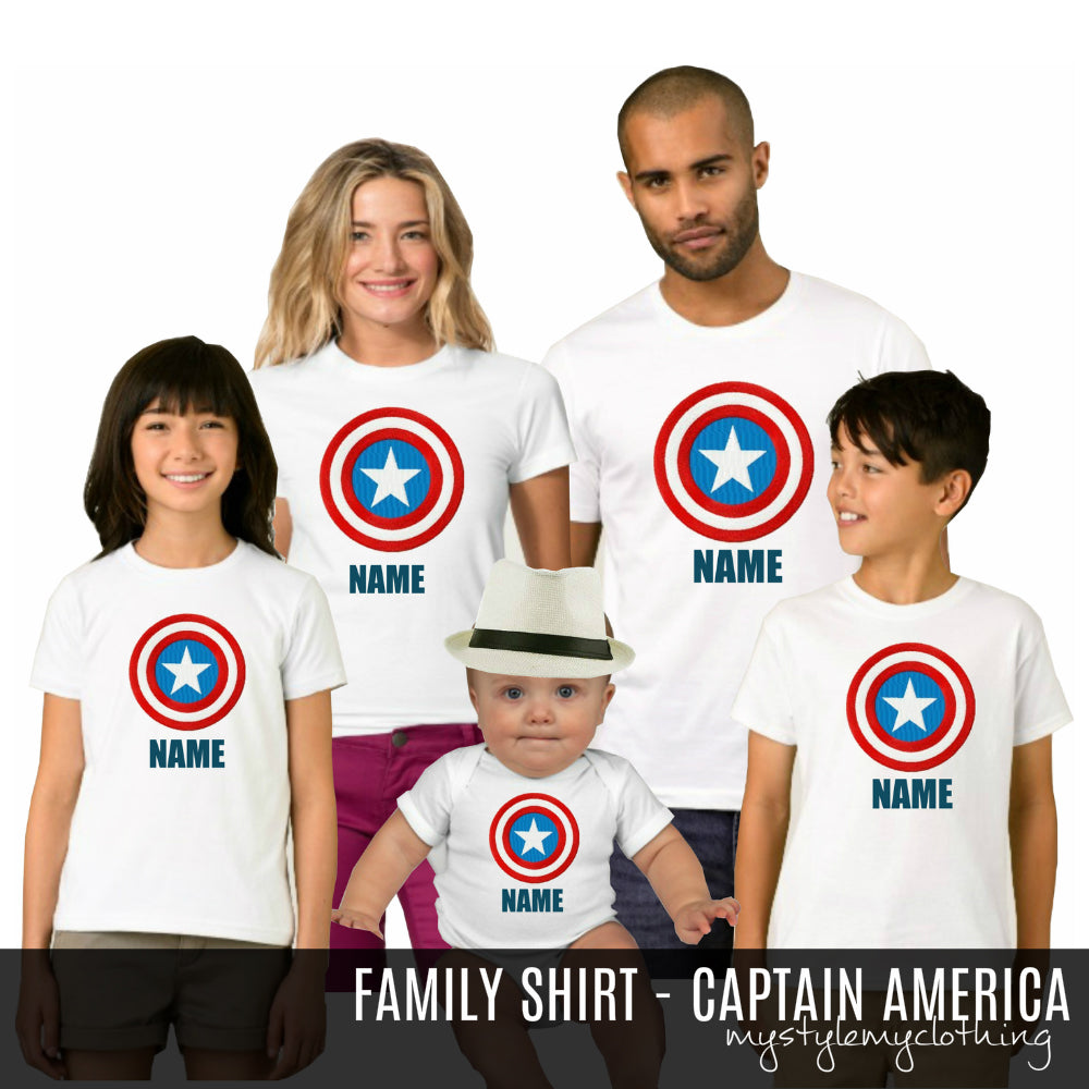 Custom Birthday Family Set Shirt - CA - MYSTYLEMYCLOTHING