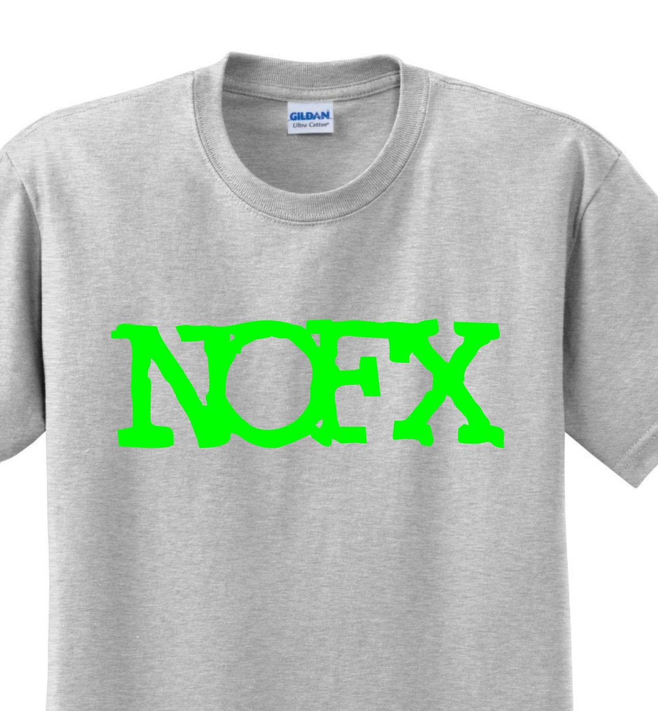 Radical Band  Men's Shirts - NOFX (Gray) - MYSTYLEMYCLOTHING