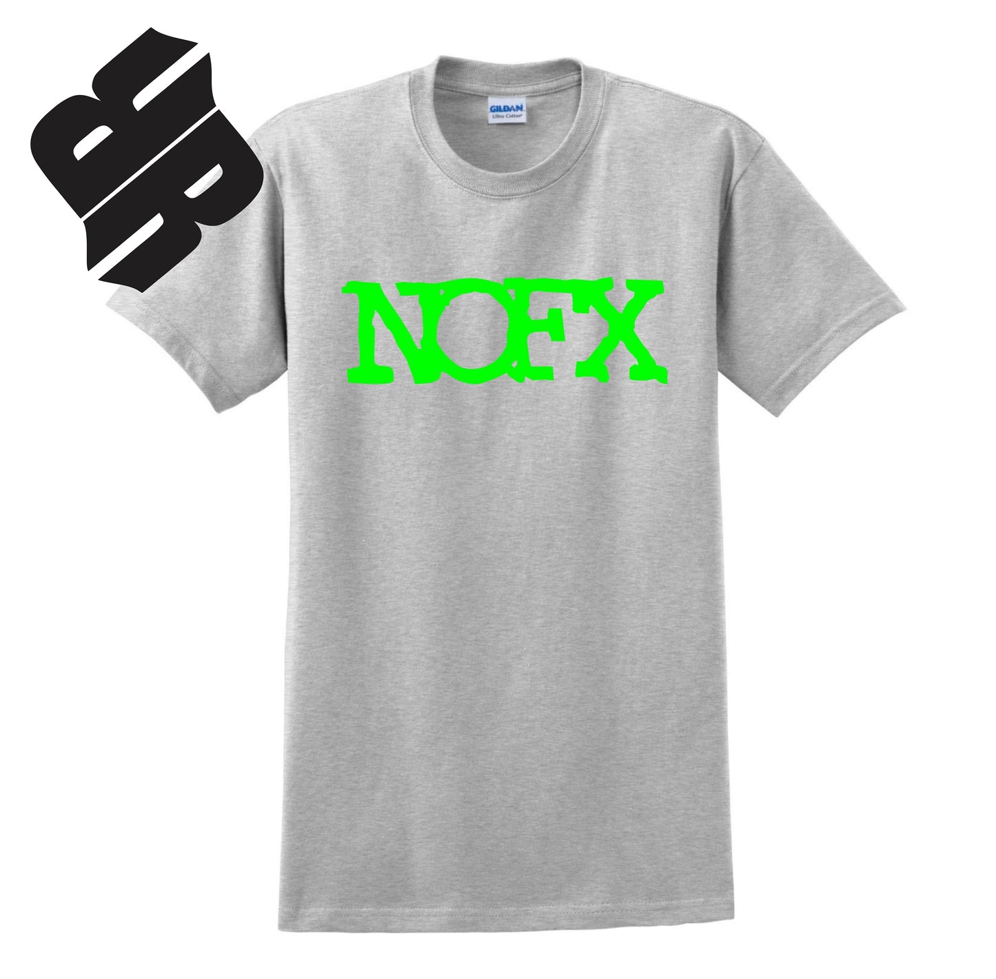 Radical Band  Men's Shirts - NOFX (Gray) - MYSTYLEMYCLOTHING